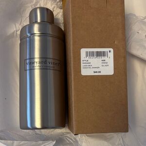 Vineyard Vines Stainless Steel Cocktail Shaker